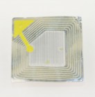 Larmetikett - RF vit  4x4cm